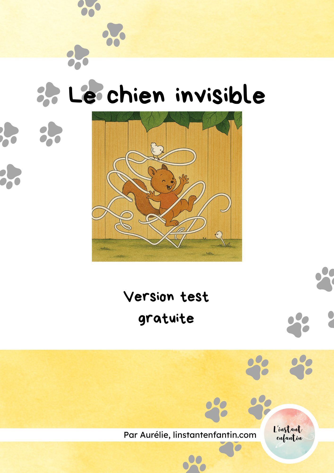 Échantillon gratuit – Le chien invisible