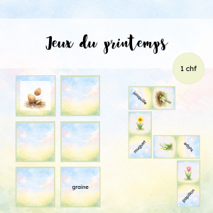 Jeu du printemps cycle 1