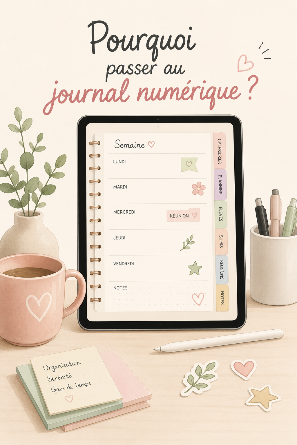Pourquoi je ne reviendrai jamais au planner papier (et mon sac de maîtresse me dit merci !)